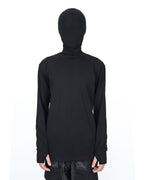 HIGH NECK THUMB HOLE DARK BASE LAYER