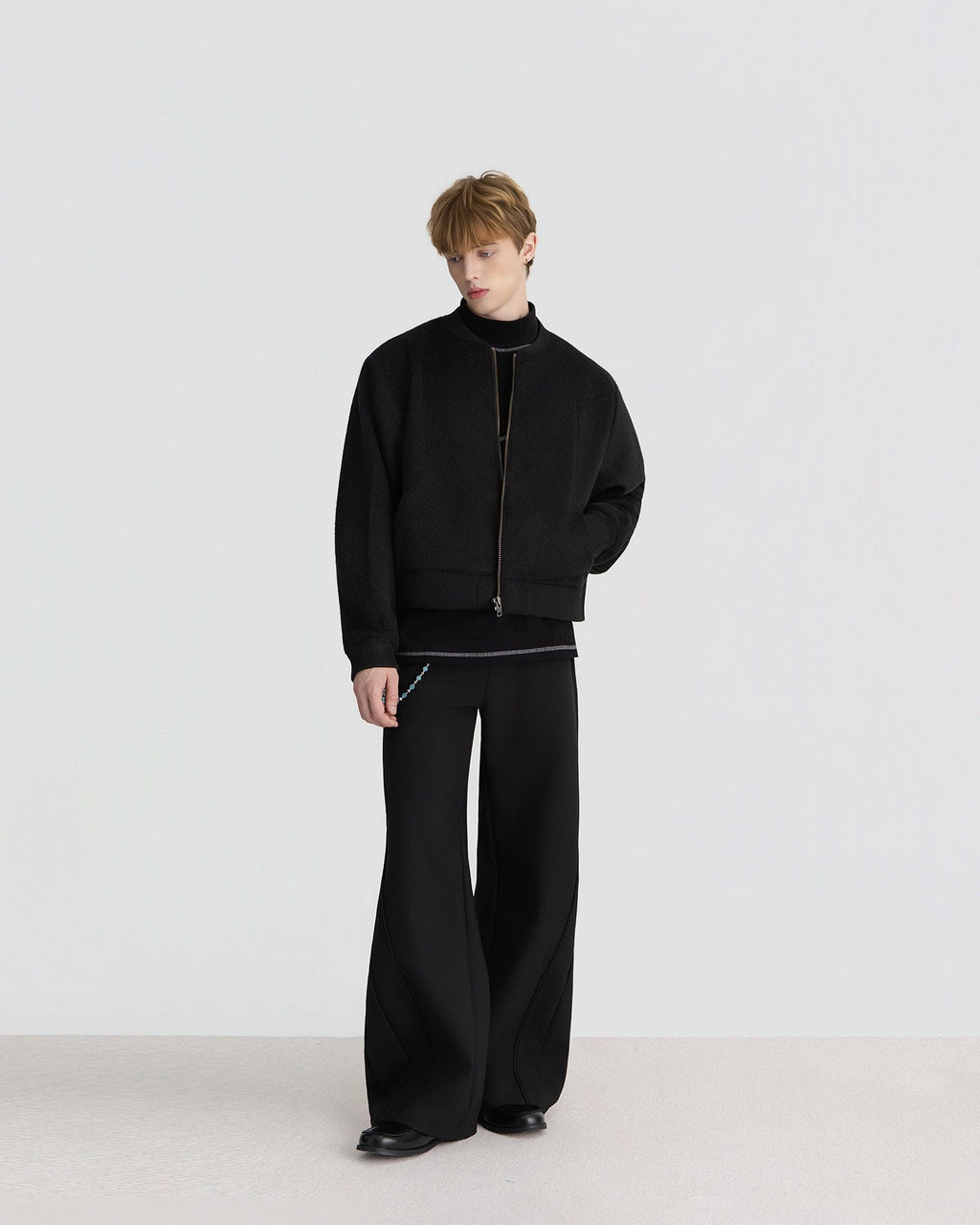 XEQUATION WOOL BOMBER JACKET
