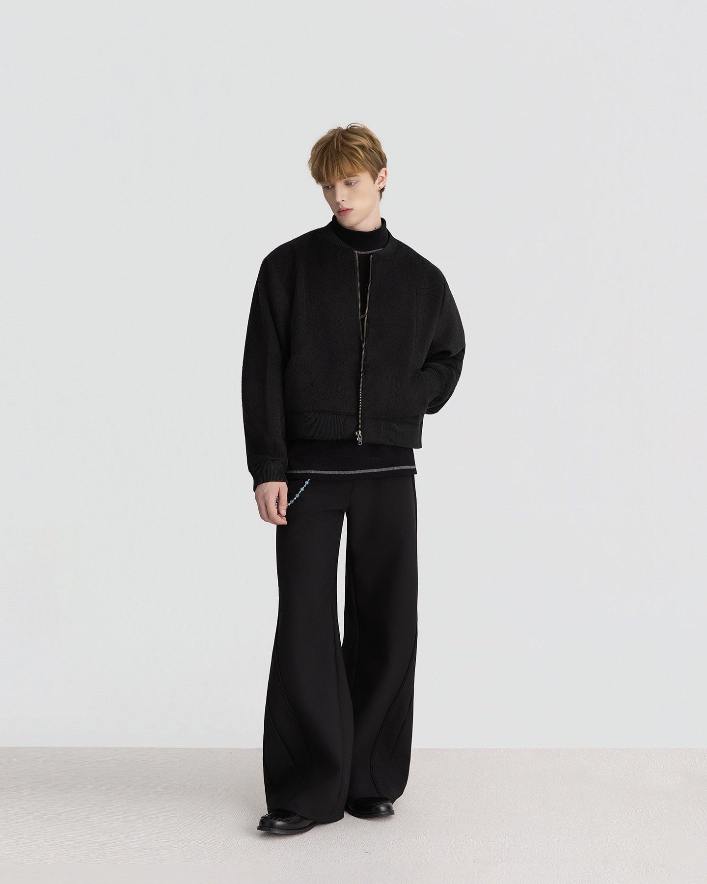 XEQUATION WOOL BOMBER JACKET