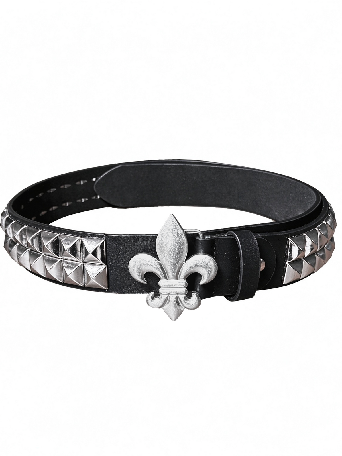 XALTER studded PU leather punk belt