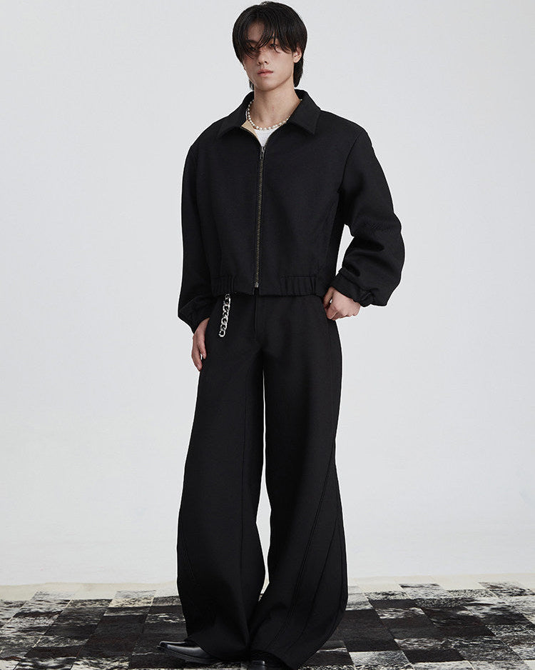 XEQUATION WOOL DECONSTRUCTED JACKET