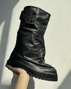 BOTAS MARTIN DE MOTOCICLISTA DESTRUIDAS MODELO WASTELAND
