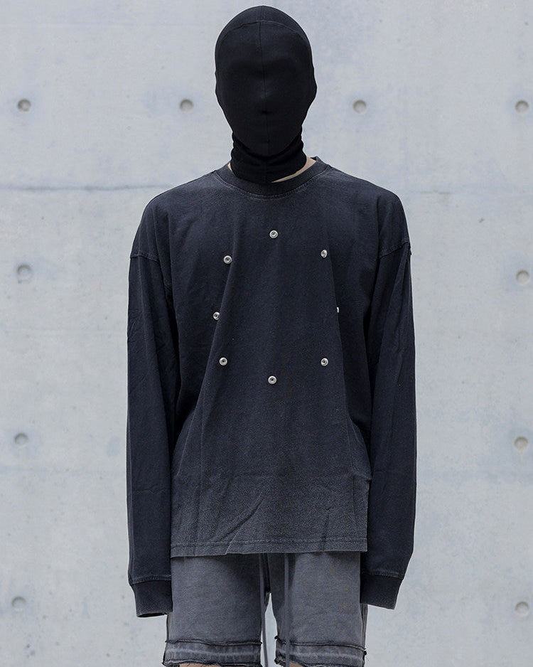 WASHED GRADIENT DARK LONGSLEEVE TEE