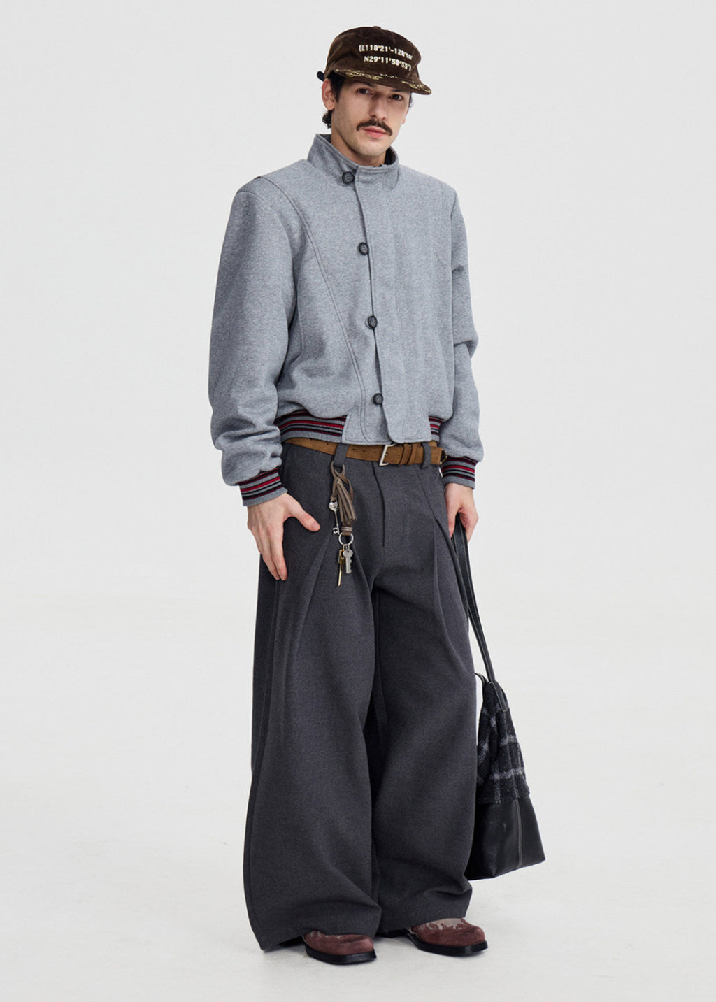 SCRIPT-X DECONSTRUCT BOMBER JACKET