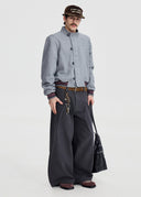 SCRIPT-X DECONSTRUCT BOMBER JACKET