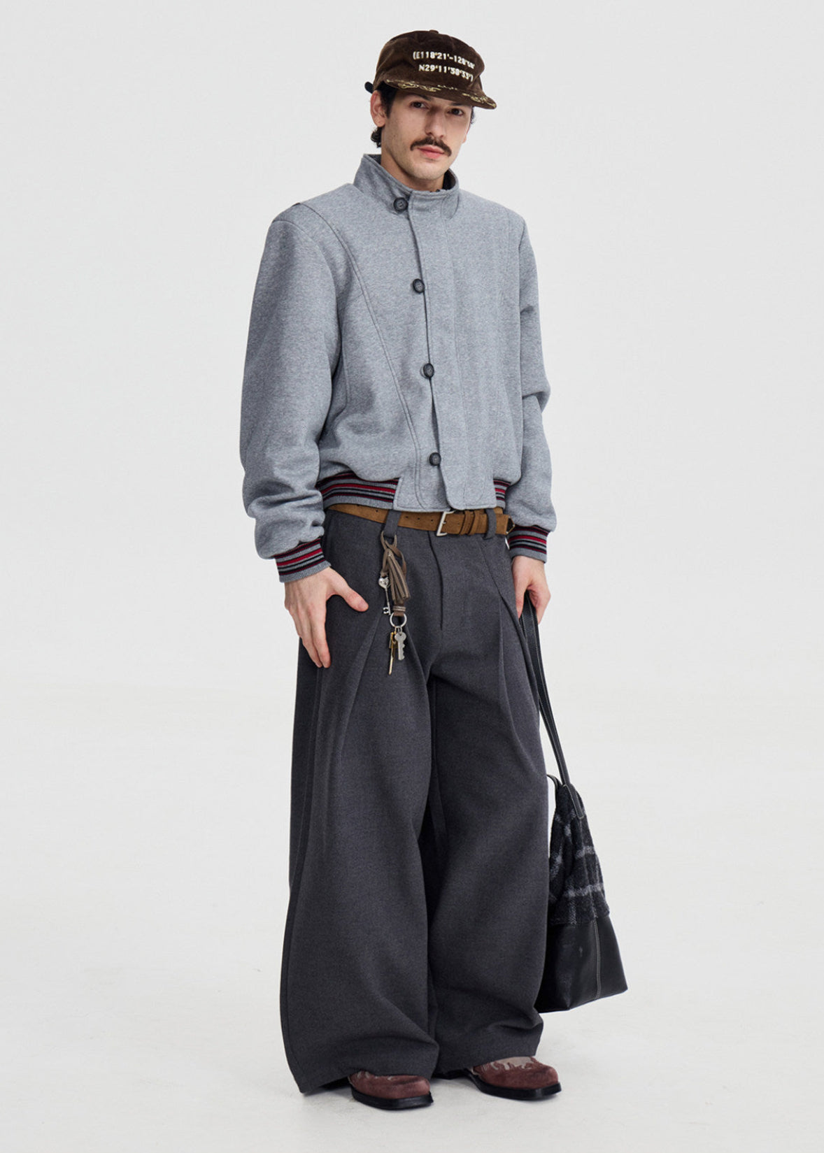 SCRIPT-X DECONSTRUCT BOMBER JACKET
