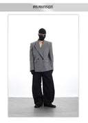 XCULTURE LUXURY STRIPED TAILORED BLAZER