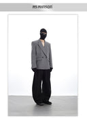 XCULTURE LUXURY STRIPED TAILORED BLAZER