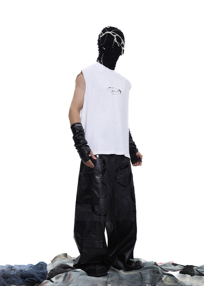 XCULTURE GREEN VEST TANK