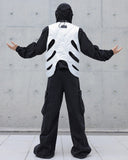 CUTOUT ALIEN EXOSKELETON DUPONT VEST