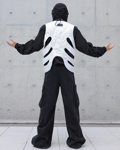 CUTOUT ALIEN EXOSKELETON DUPONT VEST
