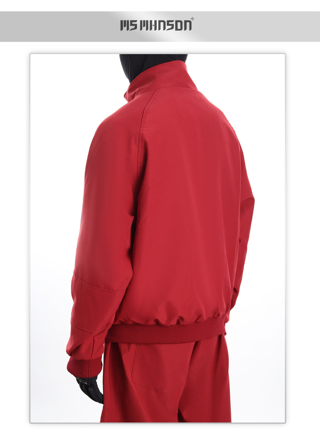XCULTURE LUXURY 3-STRIPE STAND COLLAR CROPPED JACKET SET