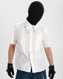 DECONSTRUCTED RIVET DETAIL SHIRT