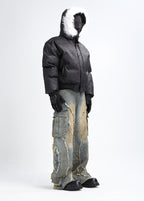 XCULTURE CROP FLEECE COAT