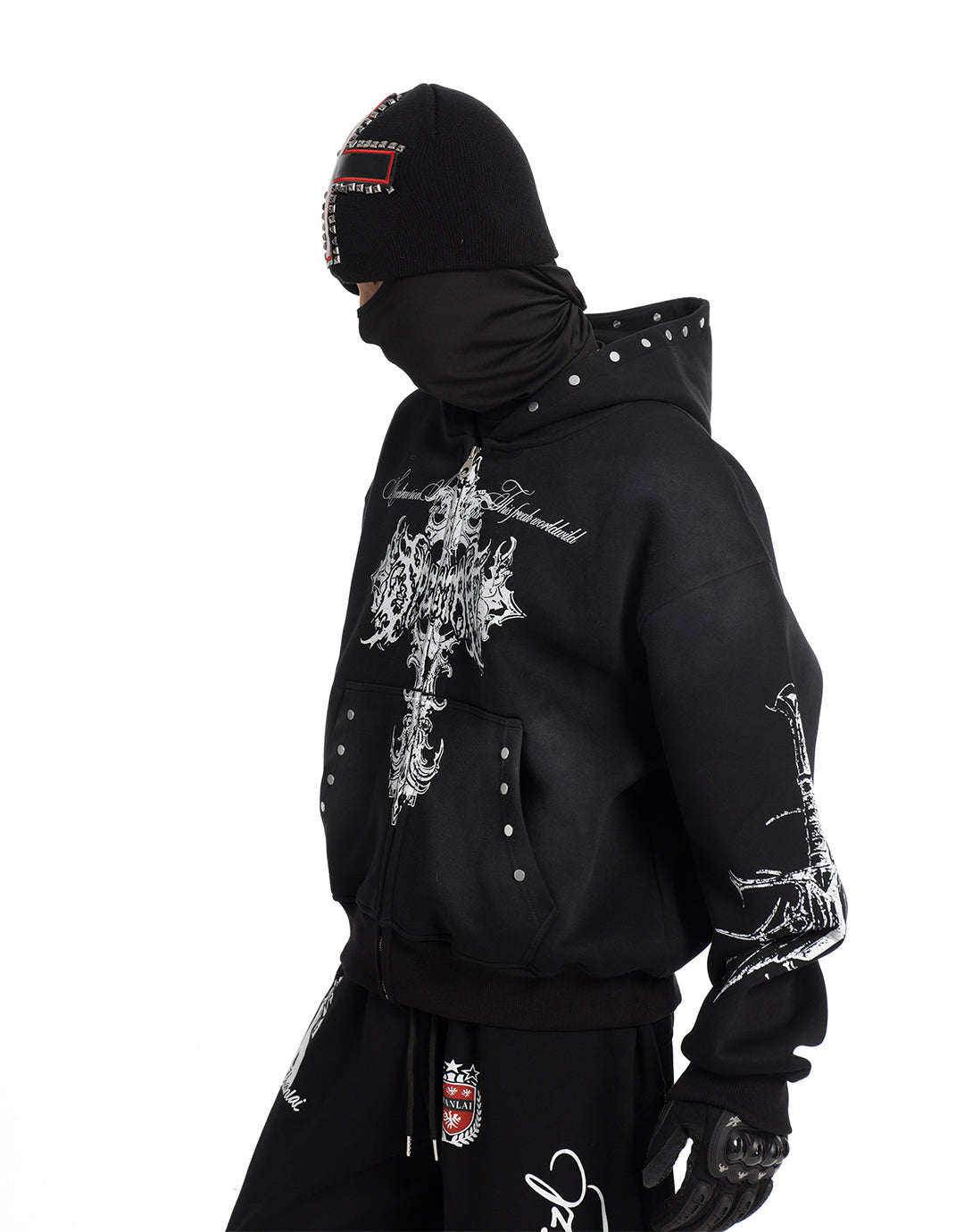 SACRED DAMAGE HOODIE SET