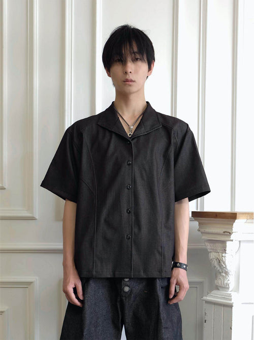 25AW SSIN7 LYOCELL SATIN LUXURY SUMMER SHIRT