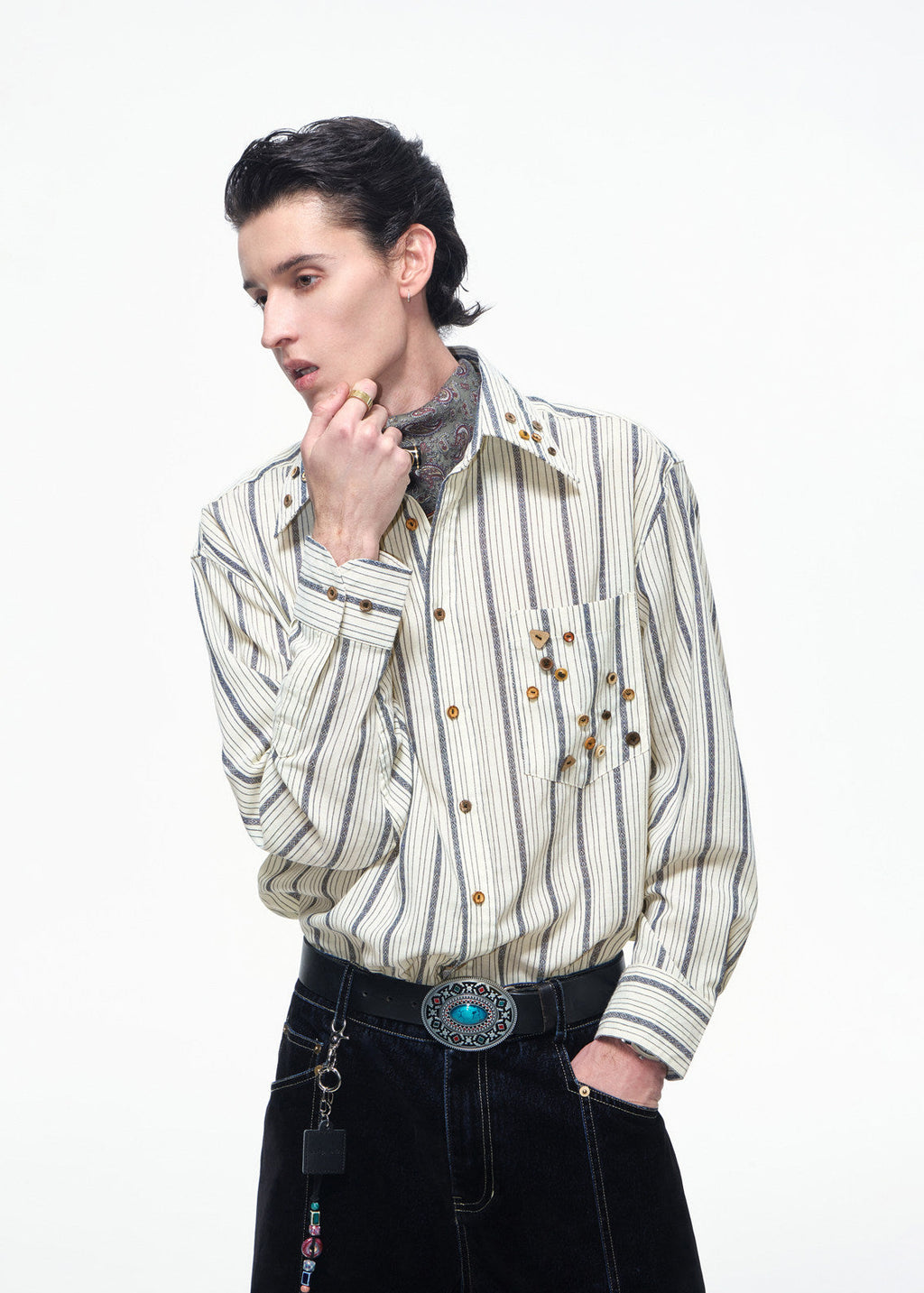 SCRIPT-X RETRO COLOR SHIRT