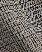 PLAID WIDE LEG TROUSERS