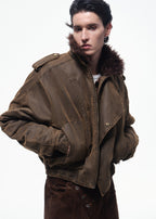 SCRIPT-X DECONSTRUCT CROP PUFFER