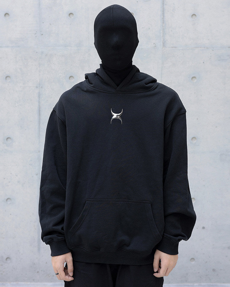 MERCURY REFLECTIVE LOGO HOODIE