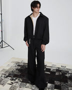 XEQUATION WOOL DECONSTRUCTED JACKET