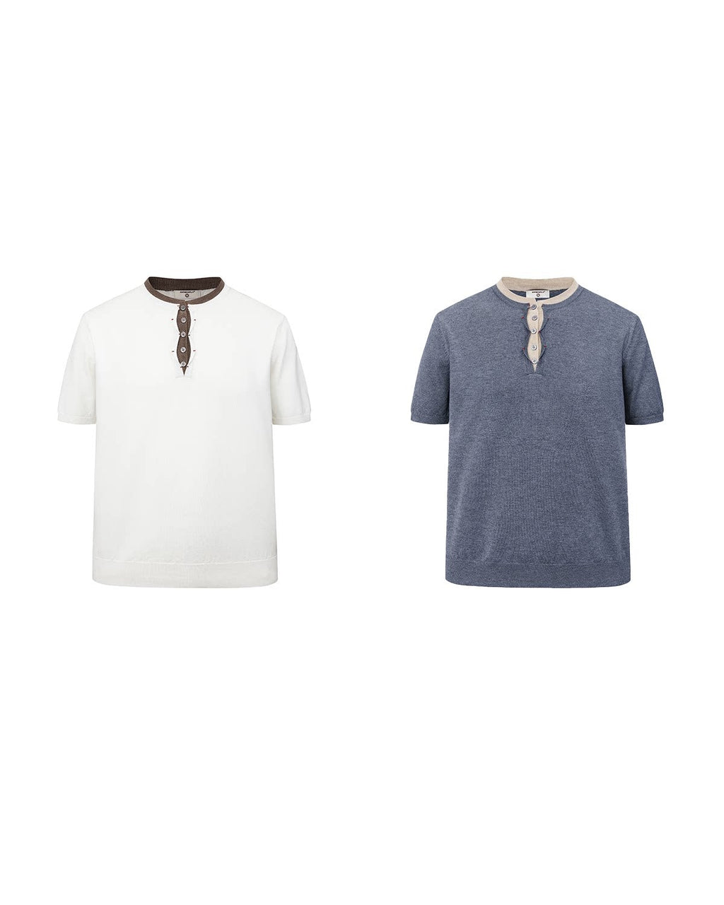 SCRIPT-X HENLEY POLO TEE