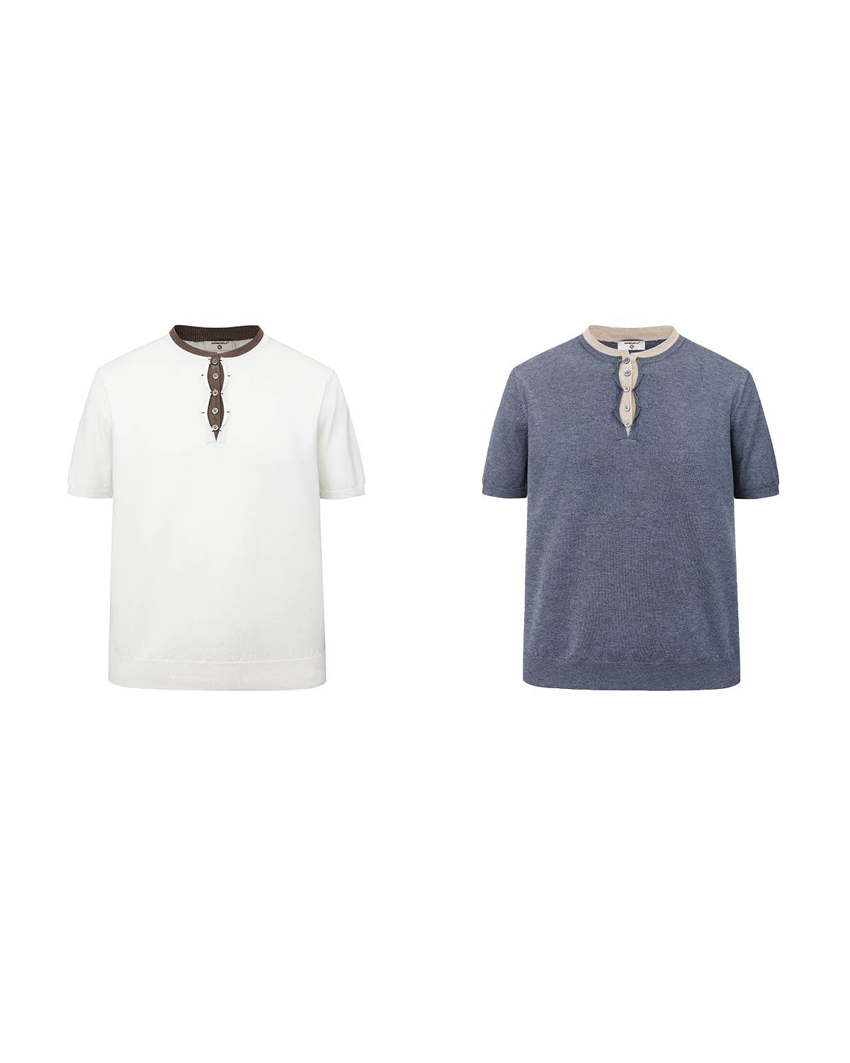 SCRIPT-X HENLEY POLO TEE
