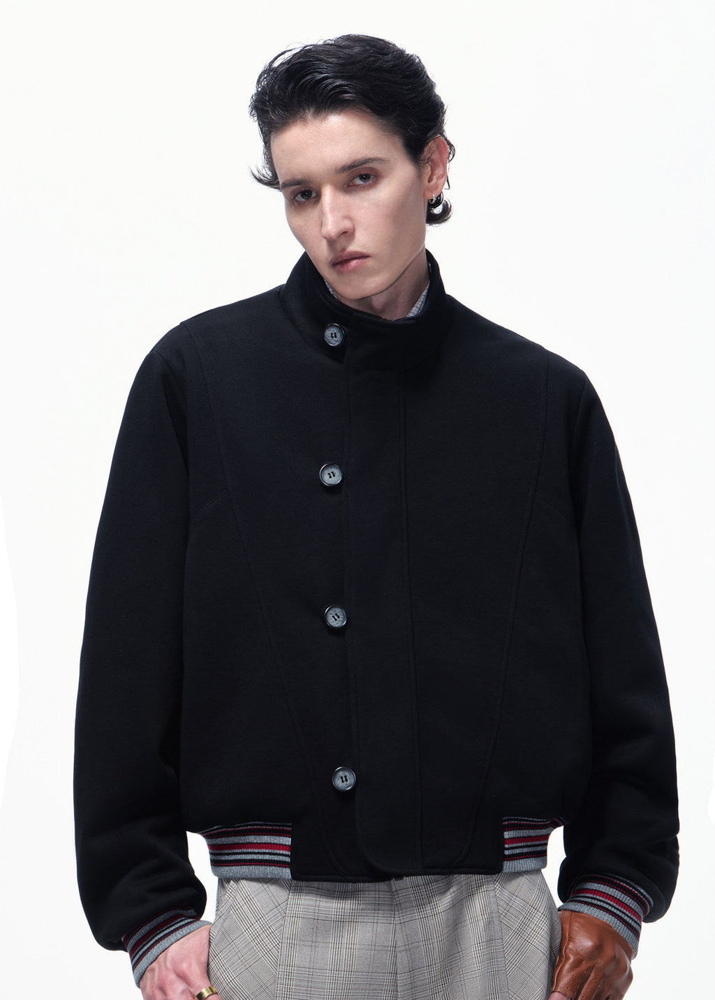 SCRIPT-X DECONSTRUCT BOMBER JACKET