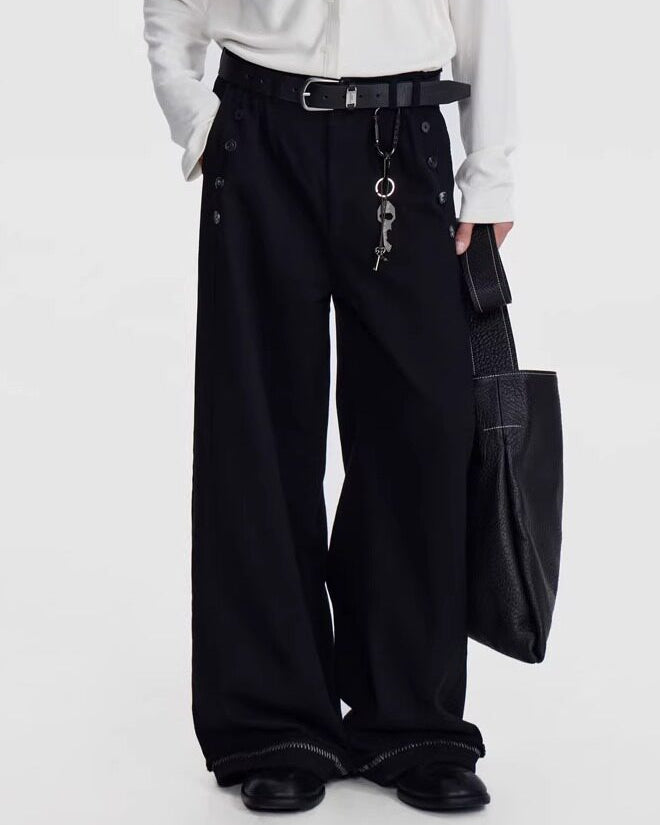 TWILL EDGE CASUAL TROUSERS