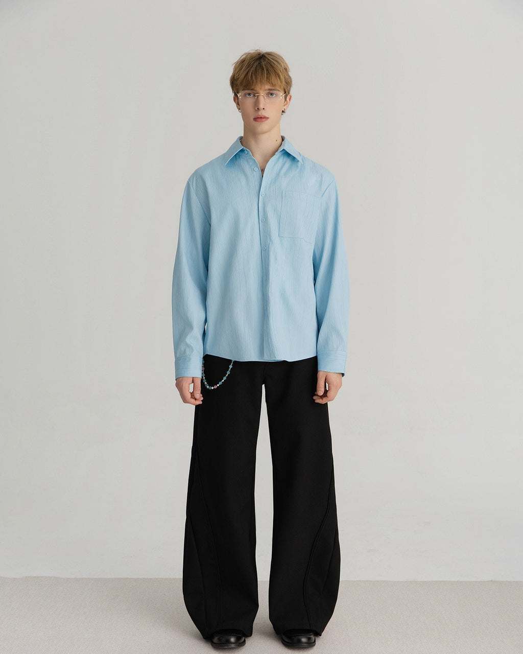X EQUATION TEXTURED SHIRT