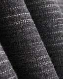 PLEATED WRINKLE STRIPE TROUSERS