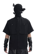 CAMISA MANSON OSCURA EN CAPAS