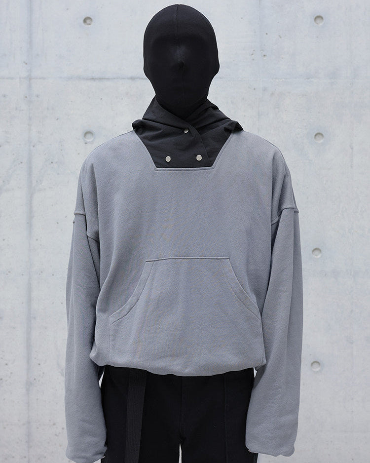 SPLICED HOODIE NICHE VIBE STYLE