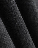 WOOL SPLICED WIDE TROUSERS