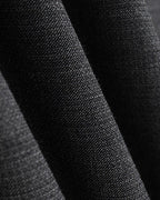 WOOL SPLICED WIDE TROUSERS
