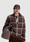 JERSEY CON CREMALLERA PLAID OPENFLY