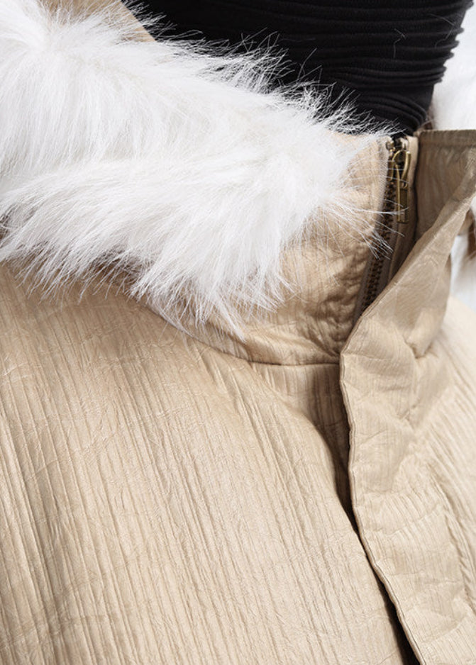 XCULTURE CROP FLEECE COAT