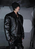 25AW SSIN7 KNIGHT SCALE BIKER JACKET