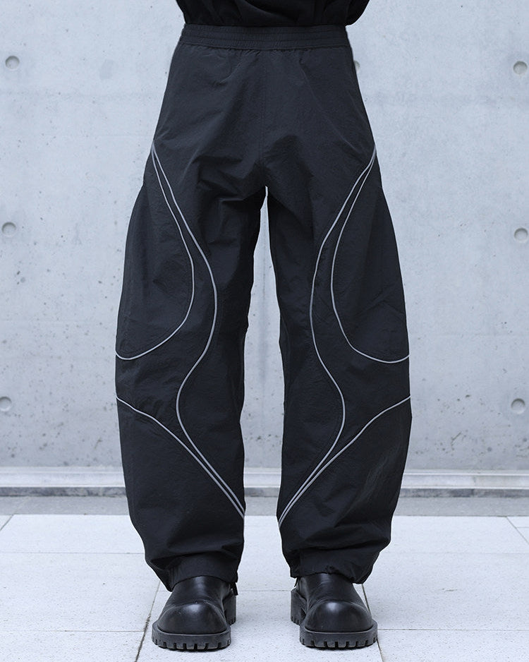 REFLECTIVE TECH TRACK PANTS