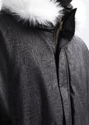 XCULTURE CROP FLEECE COAT