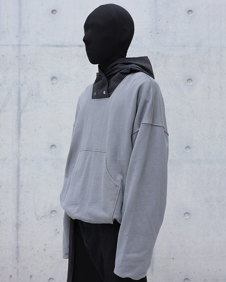 SPLICED HOODIE NICHE VIBE STYLE