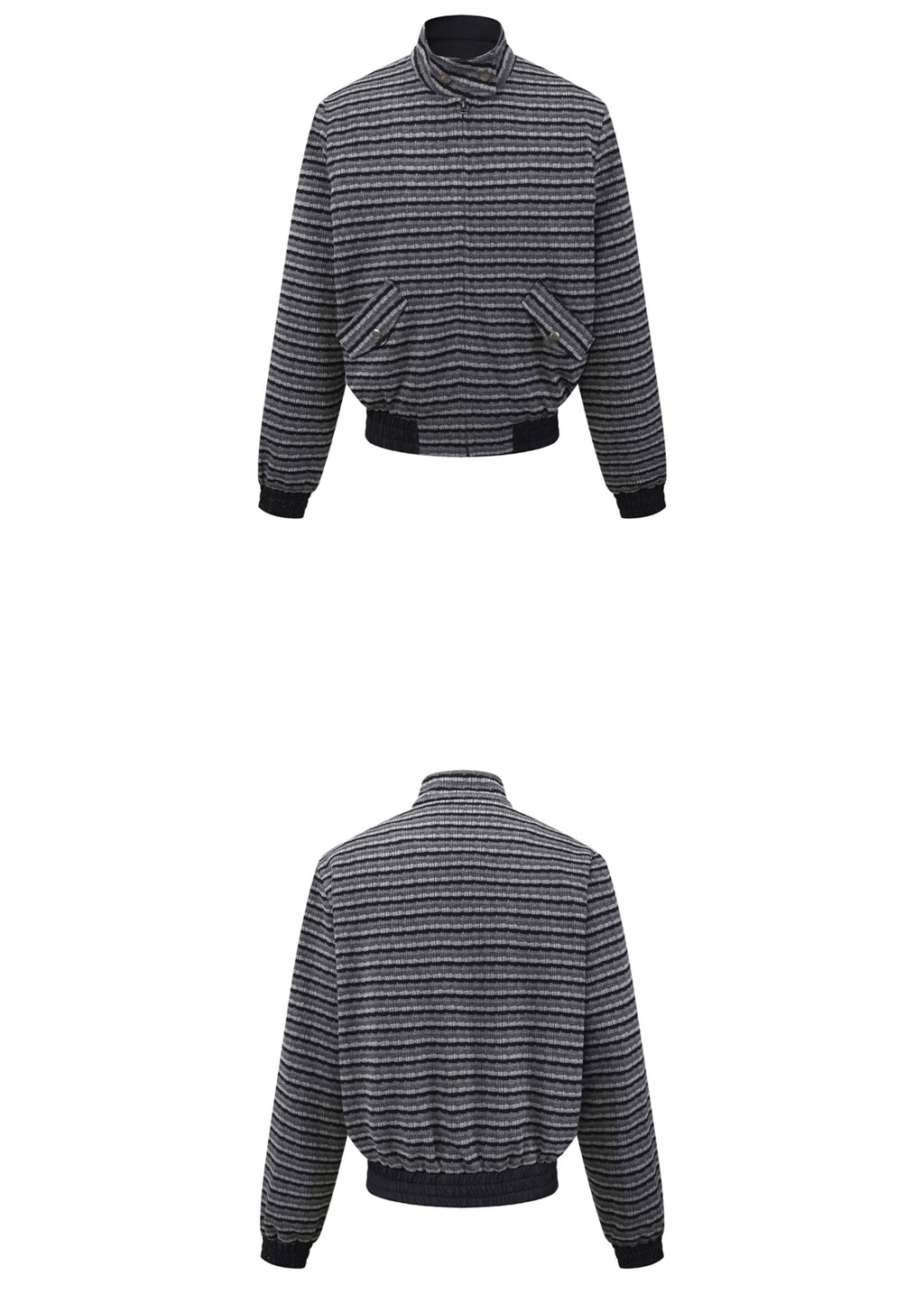 SCRIPT-X STRIPE BARN JACKET