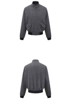 SCRIPT-X STRIPE BARN JACKET