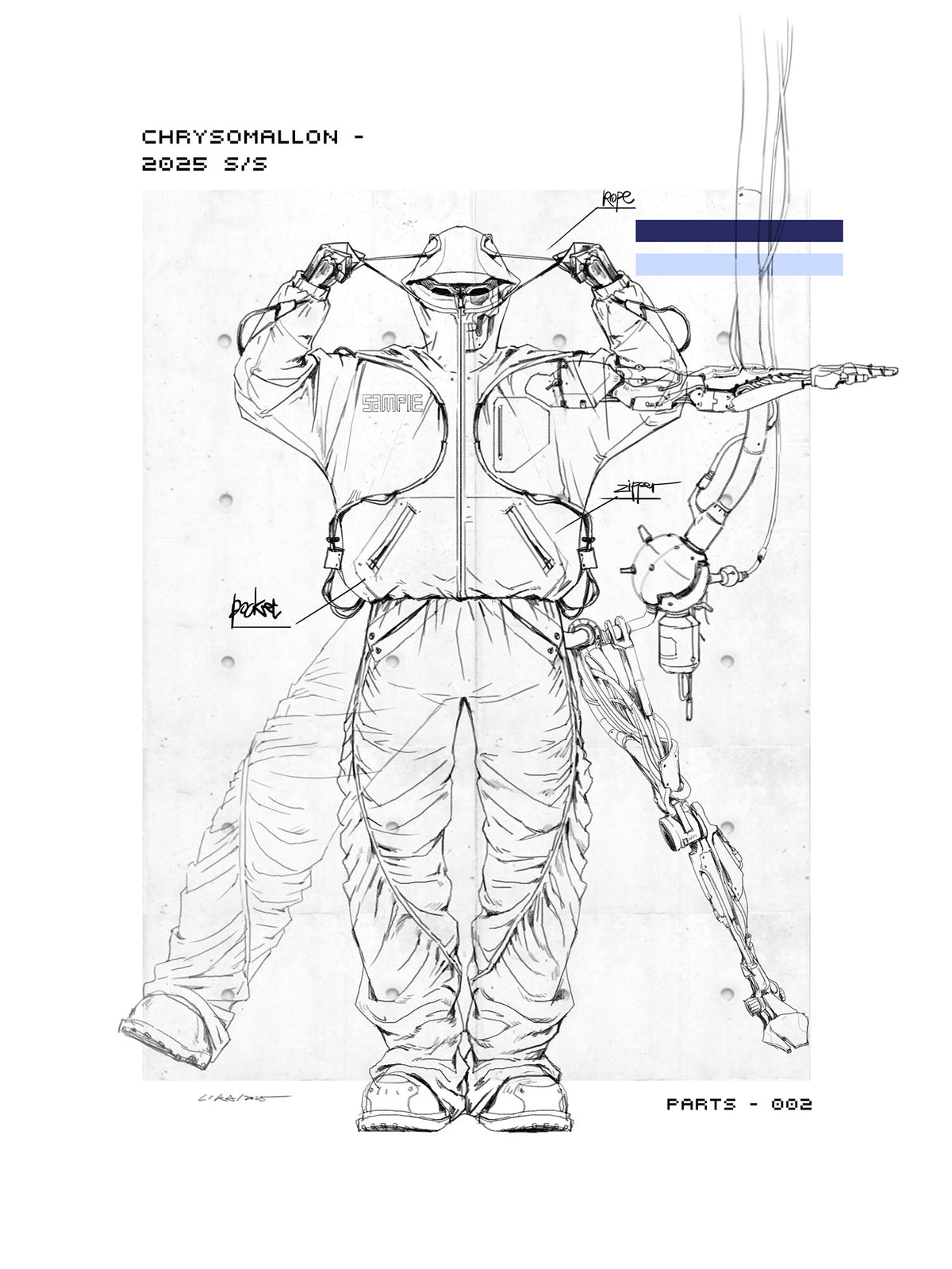 DRIFTLINER SPIRAL PARACHUTE PANTS
