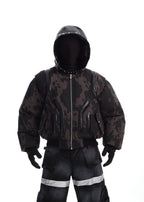 XCULTURE CAMO PILOT HOOD JACKET