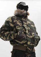 OFF/SC CAMO BOMBER JACKET