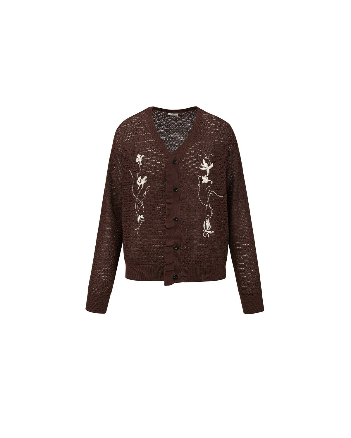 SCRIPT-X LINEN LYOCELL EMBROIDERED SHIRT