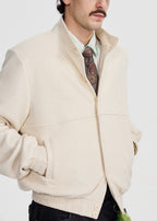 SCRIPT-X STAND COLLAR JACKET