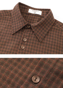 CAMISA DE DOS BOTONES A CUADROS OPENFLY