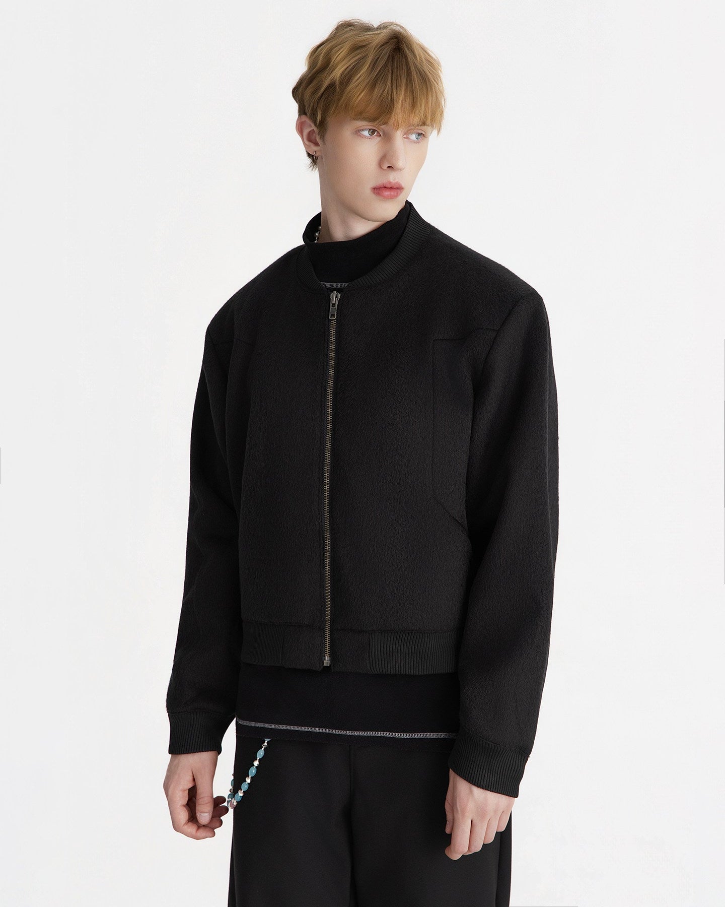XEQUATION WOOL BOMBER JACKET